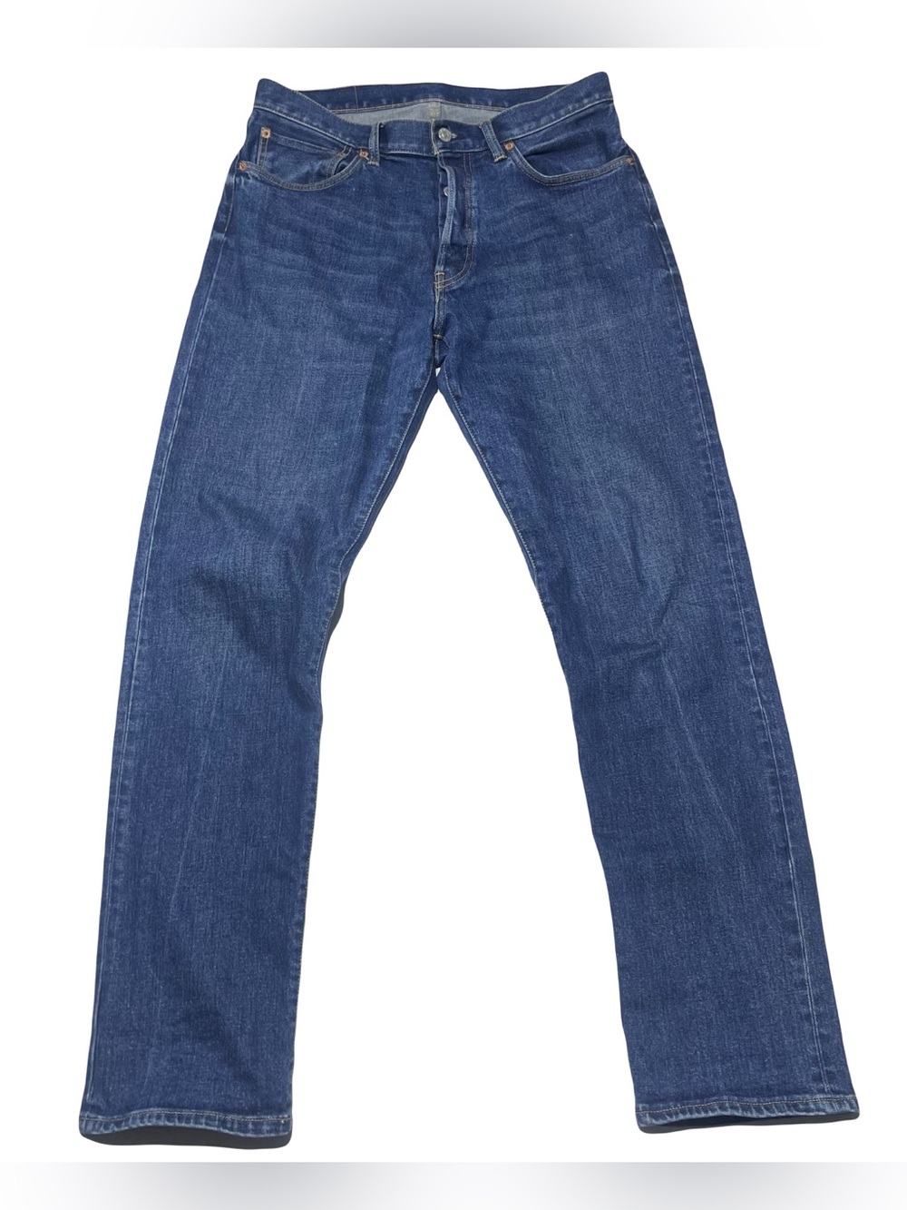 Buck Mason Ford Standard Jean, Double Dipped Blue Wash 32x34 14oz